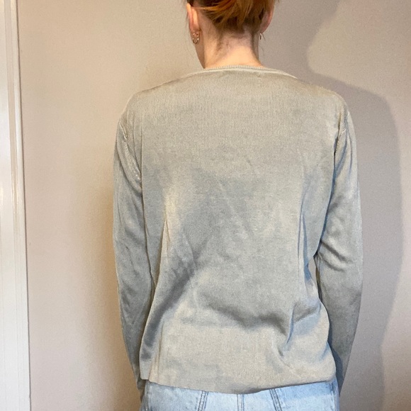 Vintage silk sweater - Picture 3 of 3